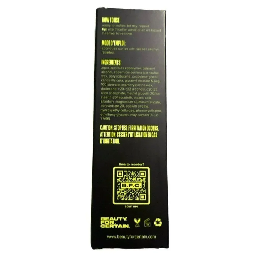Beauty For Certain - Whole Lotta Mascara - Black